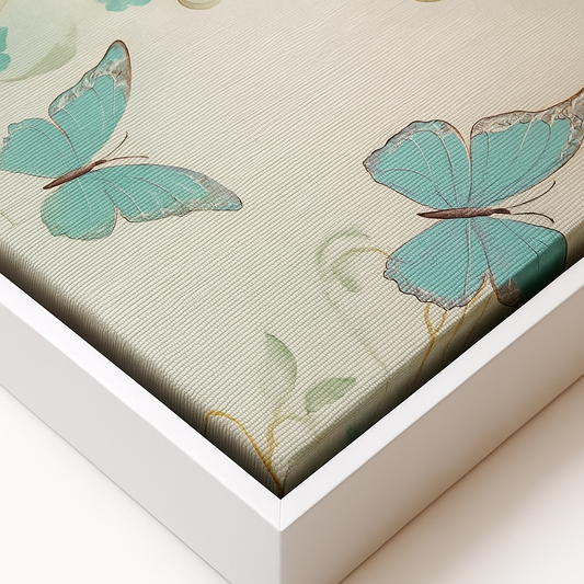 Waves Texture Couple Canvas Duo