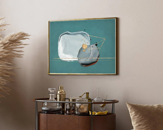 Earth Tone Abstract Study Abstract Painting.