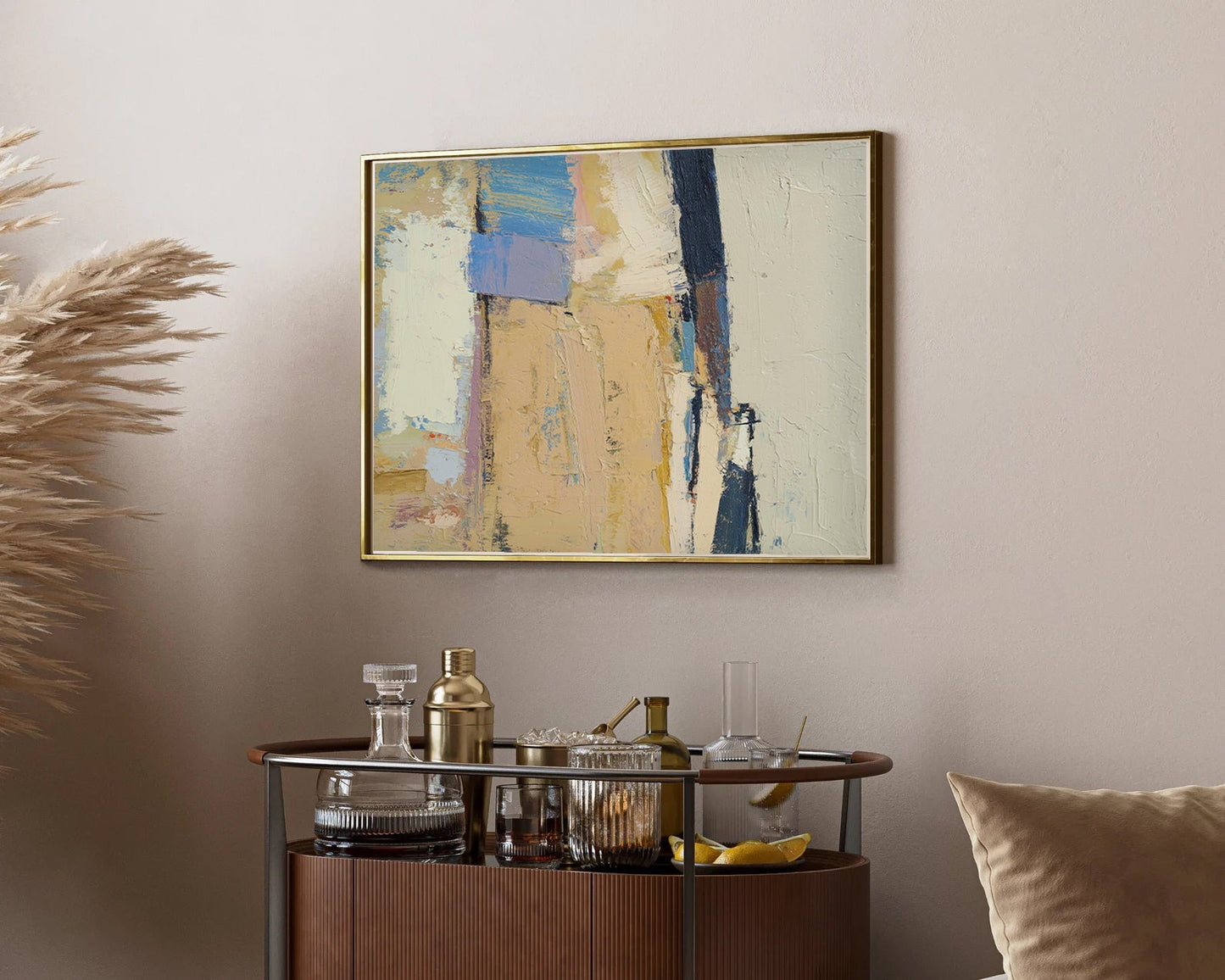 Earth Song 5 Abstract Painting.