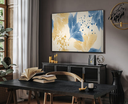 Floral Squares Canvas print.