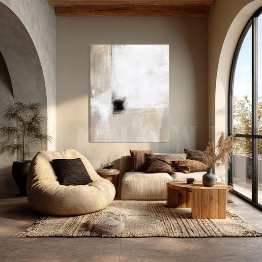 Oil texture Canvas print.