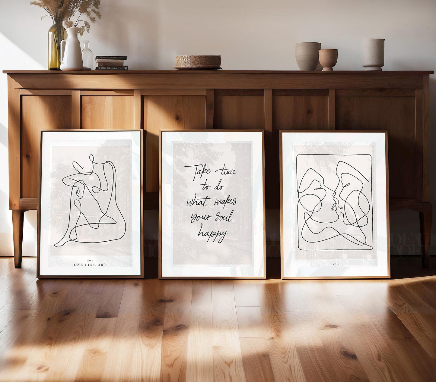 Set of 3 Abstract Wall Art Prints,bed,living, Minimalist Neutral Art.