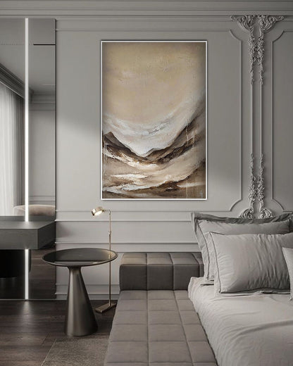 abstract framed canvas