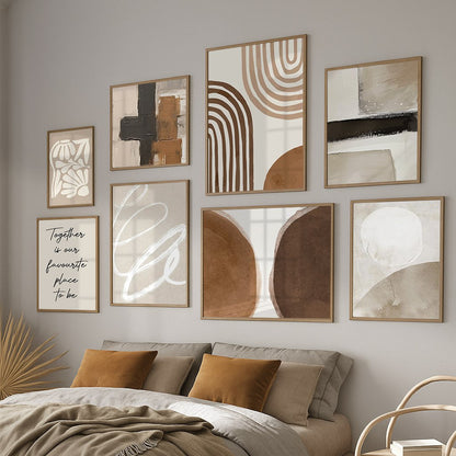 earthy colors set