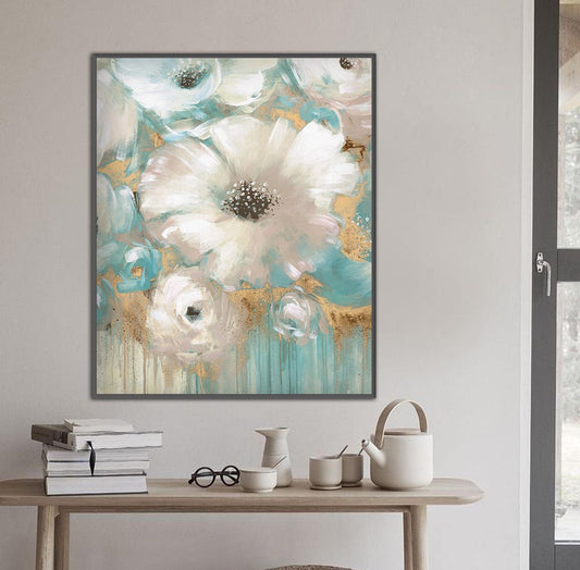 modern formalism framed canvas