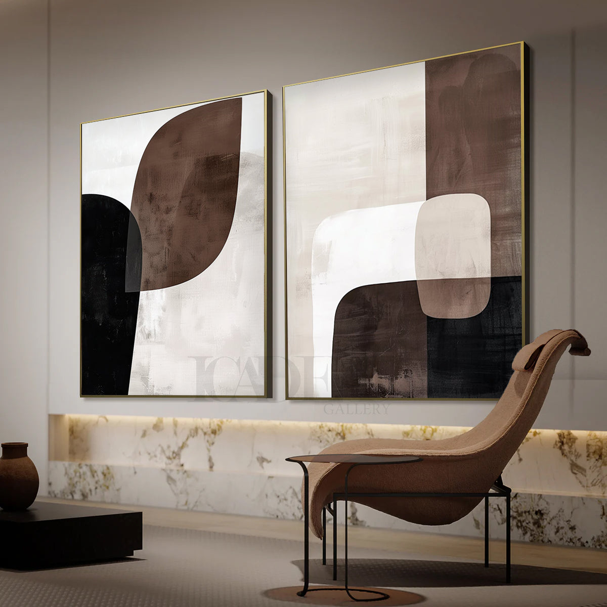 Abstract Painting Duo.